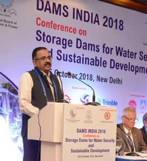 CMD, NHPC delivers address at Conference on Dams India 2018 1 27cmd nhpc speech