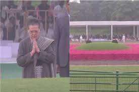 Kovind, Modi, Sonia pay tributes to Nehru 1 14tribute nehru