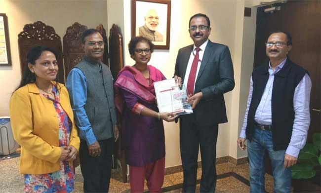 NHPC felicitated with Healthy Workplace Award 1 20nhpc award