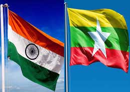 India provides Myanmar aid under friendship project 1 27india myanmar flag