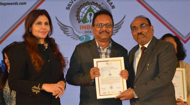 NBCC bags the prestigious ‘North India Best Employer Brand’ Award 2018 1 02nbcc award