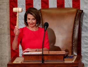 Democrat Nancy Pelosi becomes speaker of US lower house 1 04nancy pelosi
