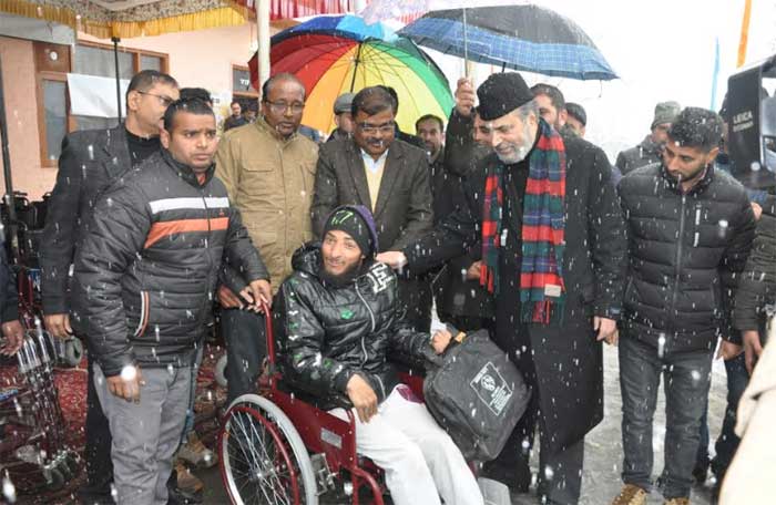 NHPC distributes Aids and Assistive devices to differently abledunder CSR-SD scheme 1 06nhpc csr