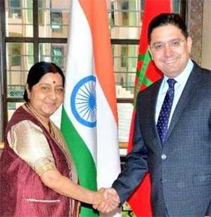 Counter-terrorism deal with Morocco important for us: Sushma Swaraj 1 19sushma with morocco min