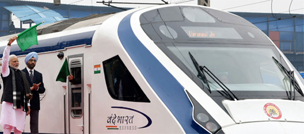 PM Modi flags off Vande Bharat Express 1 pm vande bharat