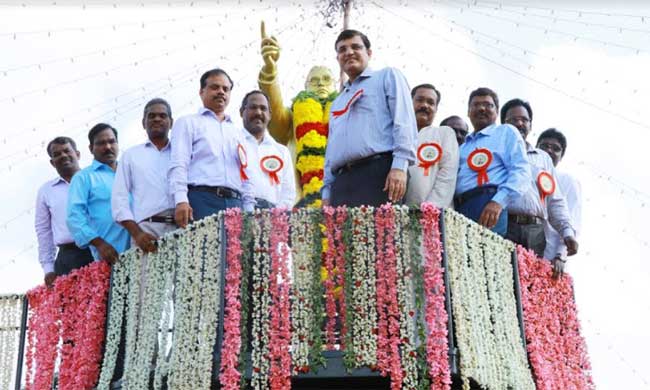 NLCIL pays rich tributes to Dr. Babasaheb Ambedkar on his 128th Birth Anniversary 1 16nlc ambedkar jayanti