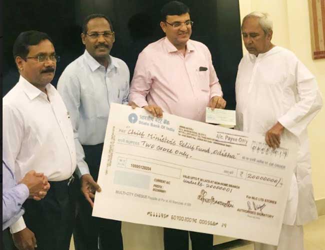 NLC Contributes Rs. 2 Cr. for Cyclone Relief works in Odisha 1 08nlc csr odisha