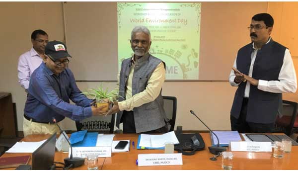 HUDCO Celebrates World Environment Day 2019 1 04hudco celebrate