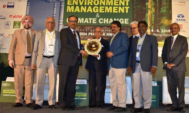 BHEL wins Golden Peacock Environment Management Award 1 07bhel award