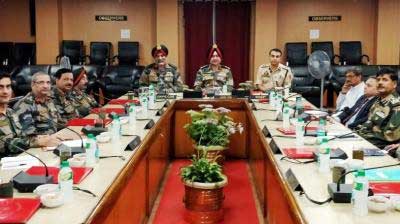 J&K: Army Commander Northern Command chairs high-level core group meet 1 06army meeting