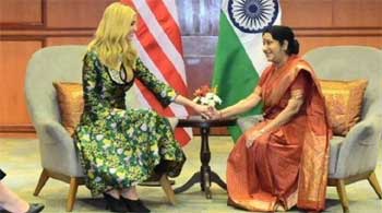 Sushma Swaraj was a champion for women: Ivanka Trump 1 08ivanka with sushma