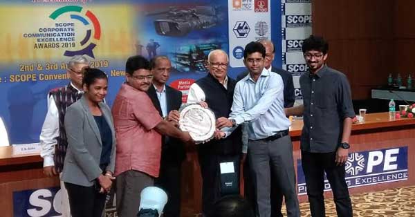 REC shines at SCOPE Awards, bags 3 for Corporate Communications 1 08rec award