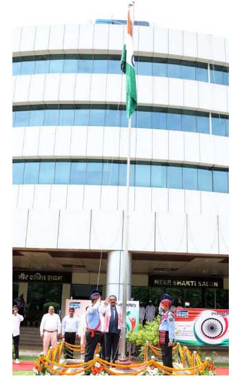 NHPC celebrates Independence Day 1 15nhpc independence day