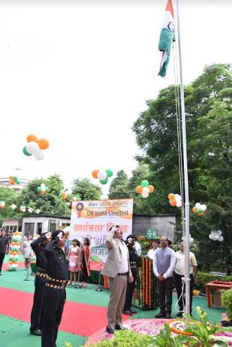 Oil India Limited celebrates 73rd Independence Day 1 15oil independence day
