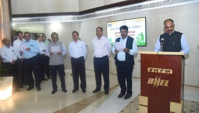 CMD, BHEL inaugurates Swachhta Pakhwada in BHEL 1 19bhel pakhwada
