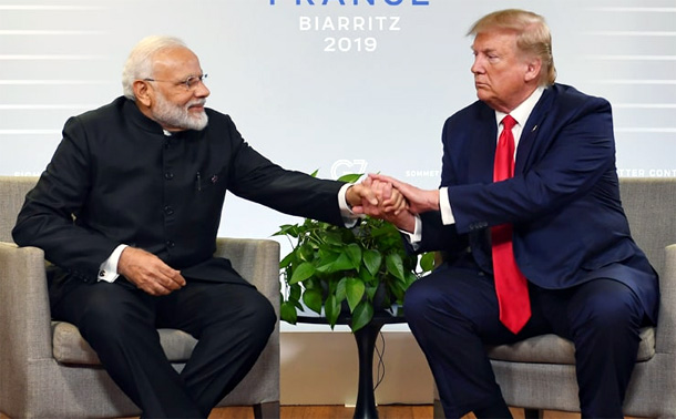 After Modi-Trump meet, Pak isolation on Kashmir is complete 1 modi trump G7france1
