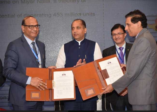 NTPC signs MoU to build hydro projects of 520 MW in Himachal Pradesh 1 26ntpc mou