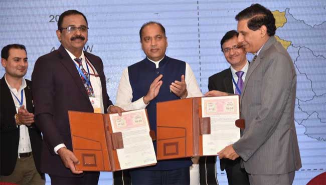 NHPC signs MOU with Govt. of Himachal Pradesh for execution of 449 MW Dugar H.E. Project 1 27nhpc mou