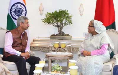 Jaishankar calls on Hasina ahead of bilateral meet 1 05jaishankar hasina