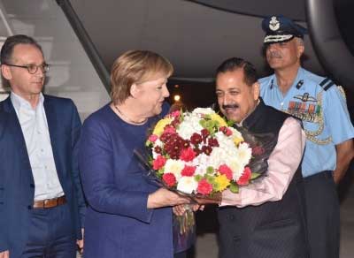 German Chancellor reaches India for intergovernmental talks 1 01german chancellor