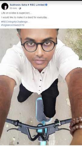 REC Runs Selfie Contest to Promote Integrity 1 13rec winner
