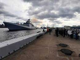 Indian, Russian navies conducting joint tri-services exercise 1