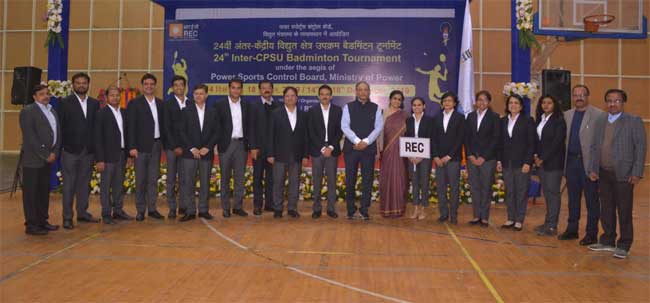 REC Hosted the 24th Inter-CPSU Badminton Tournament in New Delhi 1 20rec sports