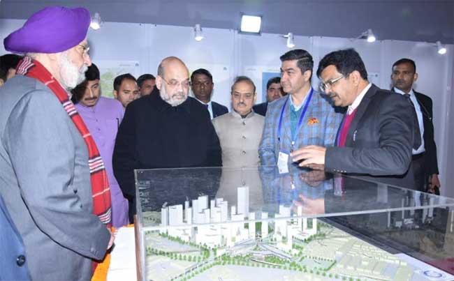 HOME MINISTER LAID THE FOUNDATION STONE OF EAST DELHI HUB INTEGRATED DEVELOPMENT PROJECT, KARKARDOOMA, DELHI 1 02nbcc foundation