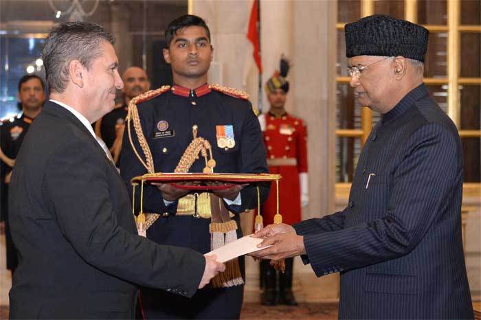 ENVOYS OF THREE NATIONS PRESENT CREDENTIALS TO PRESIDENT OF INDIA 2 22credential panama