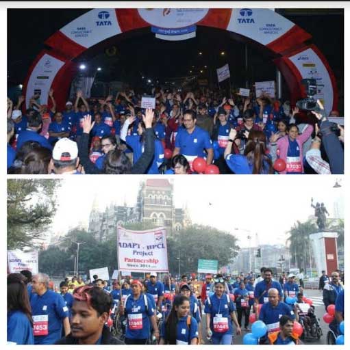 HPCL employees participate in Mumbai Marathon in support of ADAPT 1 hpcl