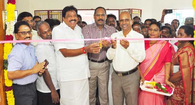 KOLANJIAPPAR GOVT. ARTS COLLEGE , VRIDHACHALAM GETS MULTI PURPOSE AUDITORIUM BUILT BY NLCIL AS PART OF ITS CSR INITIATIVE 1 18 nlc inaug