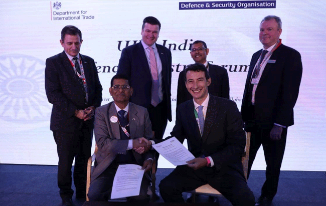 UK-INDIA SIGN MOU TO STRENGTHEN DEFENCE COLLABORATION 1 mou
