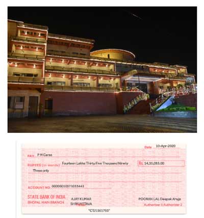 NHDC Employees' One Day Salary Contribution to PM CARES Fund to fight COVID-19 Pandemic 1 10nhdc