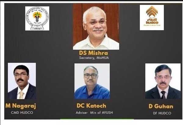 HUDO Organizes Webinar to Mark 6th International Yoga Day 1 20hudco day
