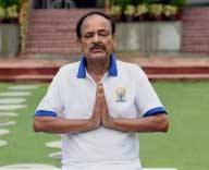 Include Yoga as part of online programmes: Vice Prez 1 21naidu yoga