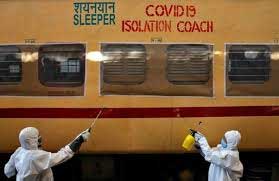 Covid-19 care rail coaches in Delhi receive first patient 1 24covid 19 coach