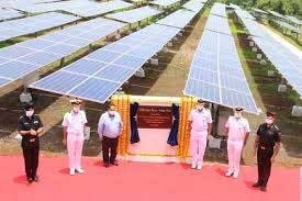 Navy station in Raigad goes green with 2MW solar plant 1 21solar navy