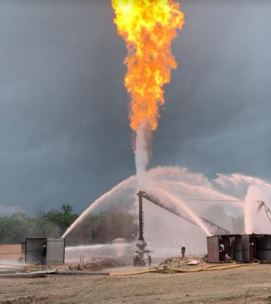 Blowout in Gas Well of Oil India Limited at Baghjan, Tinsukia 17th August 2020 1 18ioil fire