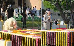 PM, Prez pay tributes to Mahatma Gandhi on his 151 birth anniversary 1 02modi tribute