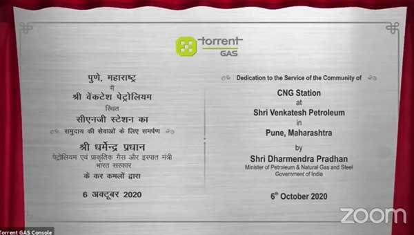 Dharmendra Pradhan dedicates 42 CNG Stations and 3City Gate Stations to the service of the community 10 06pradhan inaug