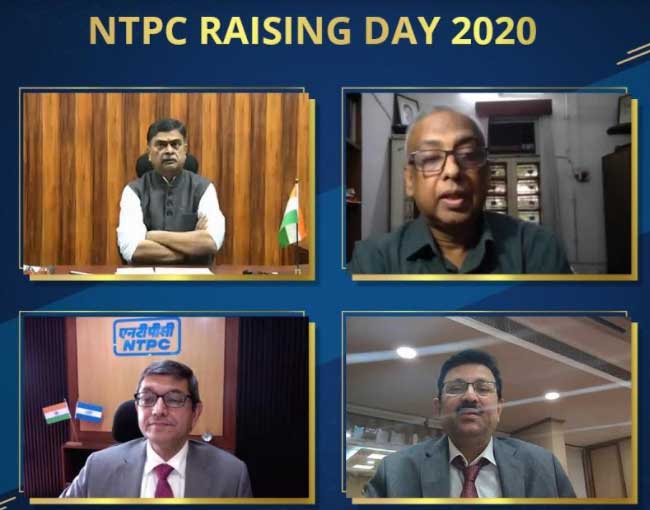 NTPC is shaping well for the future with its diversification plans: Power Minister RK Singh 1 09ntpc raising day