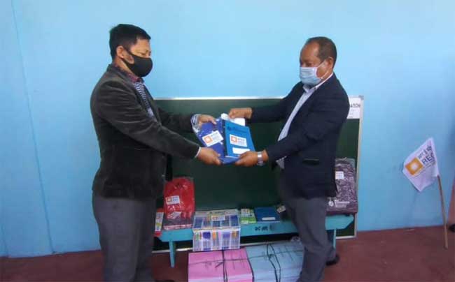 REC sponsors furniture and learning material in Mamit district, Mizoram 1 25rec csr1