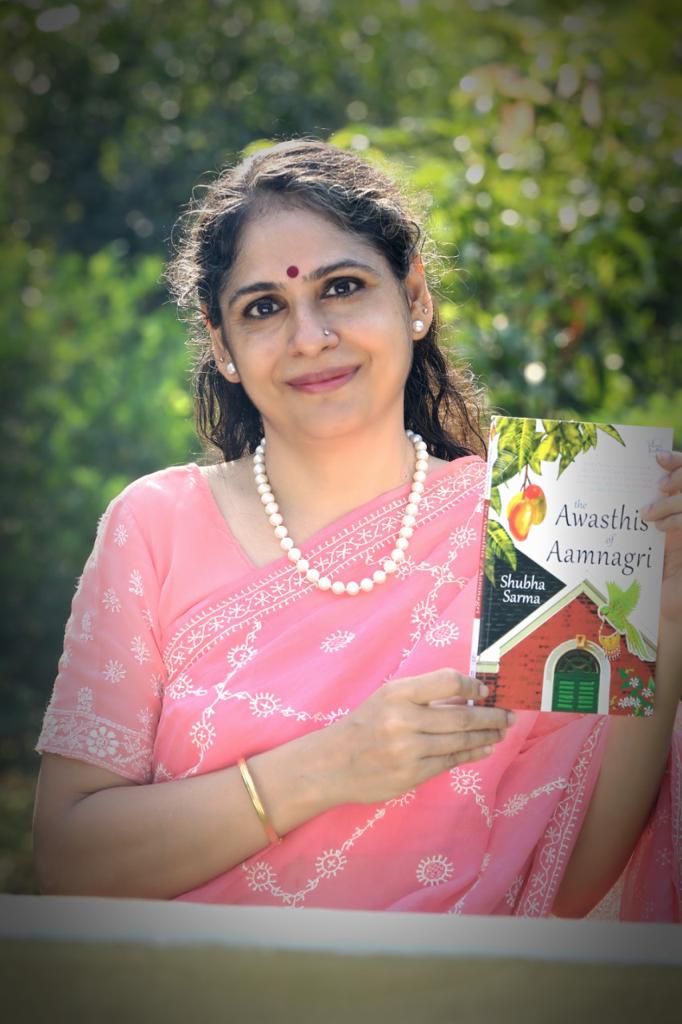 “The Awasthis of Aamnagri” Shubha Sarma add one more feather 1 shubha sarma