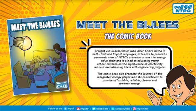 Meet The Bijlees’ by NTPC: Awareness about electricity through comic route 1 07ntpc
