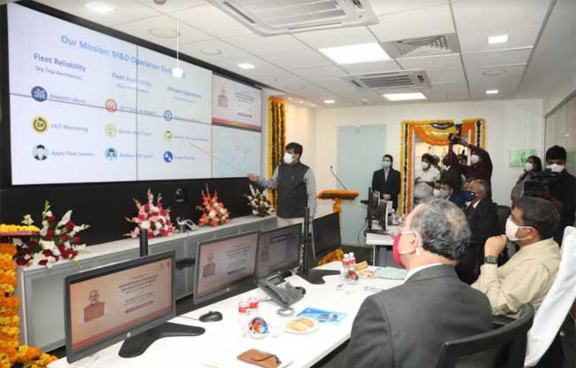 Minister for Petroleum, Natural Gas & Steel inaugurates IndianOil’s Refinery Gas Turbine Remote Monitoring & Operation Centre at BGGTS, Hyderabad 8 29pradhan inaug