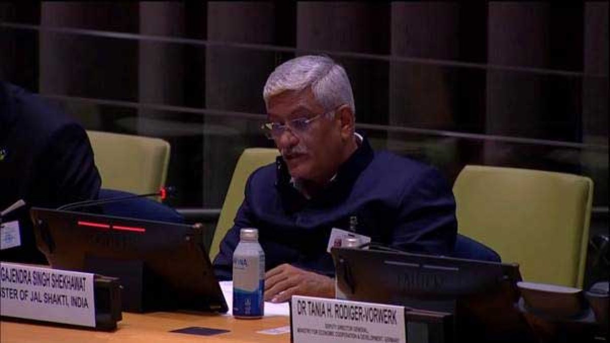 Union Jal Shakti Minister Delivers Keynote Address At Panel
