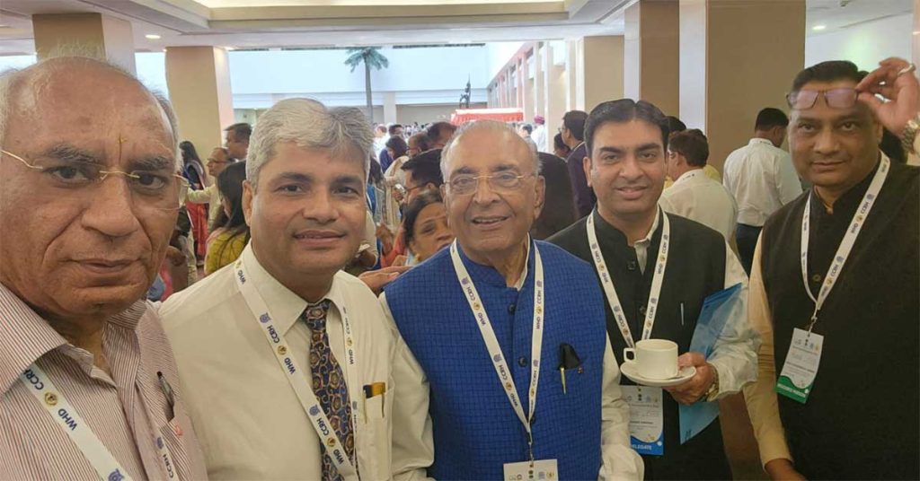 World Homoeopathy Day Inaugurated by Vice President of India Homoeopathy 2nd most used medicine worldwide Dr. A.K.Gupta 19 11conf3