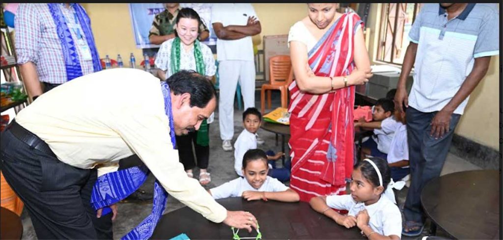NTPC Bongaigaon donates activity based learning lab materials to nearby school 11 09ntpc csr