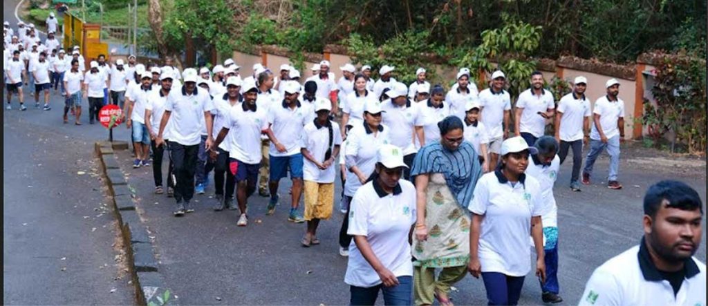 Walkathon as part of SAKSHAM-2023 by MRPL 14 09walkthon2