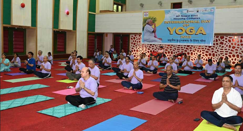 International Day of Yoga Celebrated with Enthusiasm at HPCL 11 21hpcl yoga